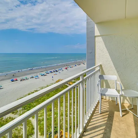 Cozy Coastal Condo With Airy Oceanfront Balcony